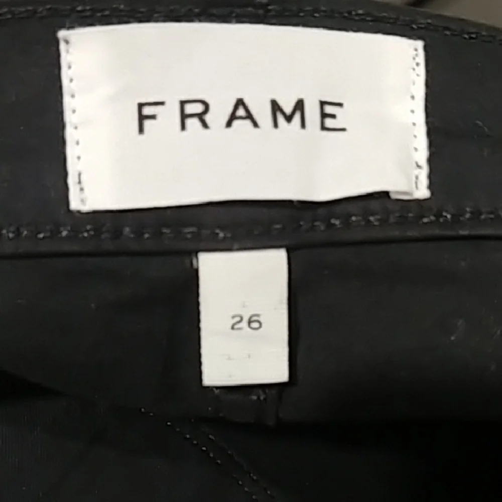 FRAME DENIM Women's Black Skinny Jeans SIZE 26 NWOT - Picture 9 of 13